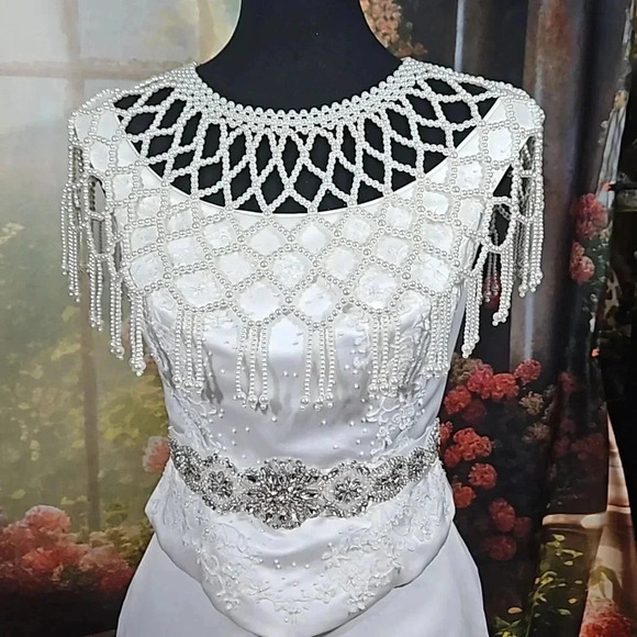 Lovely As Ever is a Unique-One-Of-A-Kind 7 pc. Tiara set - Picture 6 of 14